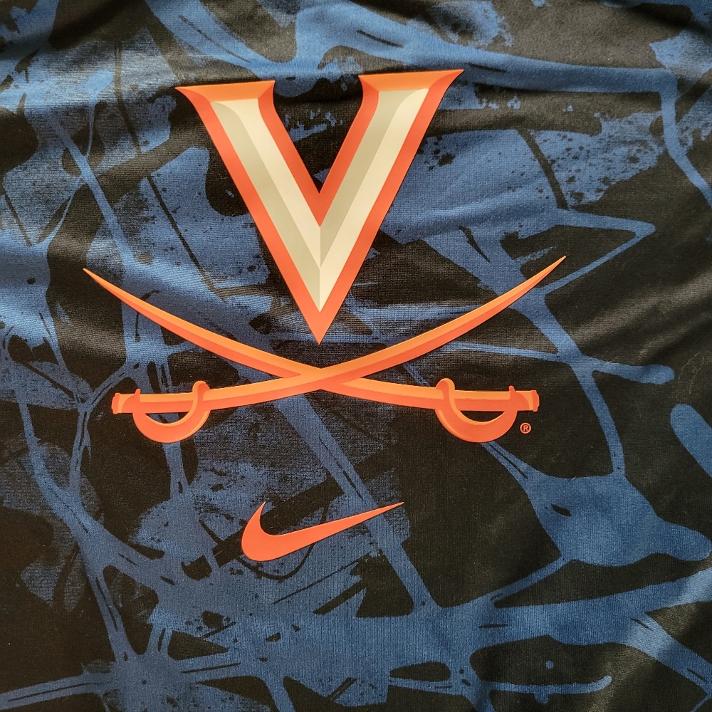 Nike men's UVA Dri-Fit LS training top - Picture 2 of 6